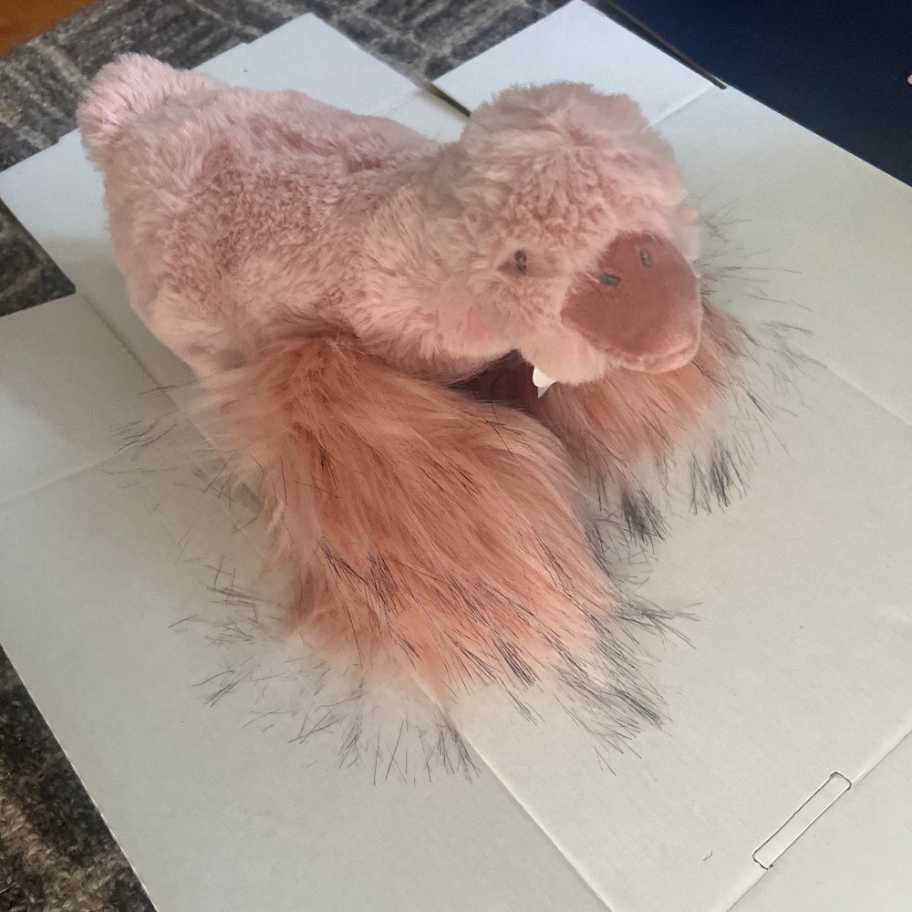 Pink Duck stuffie